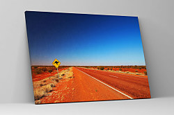 Obraz Australian road sign on the highway 1729